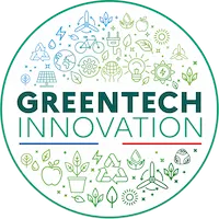 Logo officiel de la Greentech Innovation, initiative du Ministère de la Transition écologique.