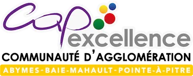 Logo officiel de Cap Excellence, communauté d’agglomération des Abymes, Baie-Mahault et Pointe-à-Pitre