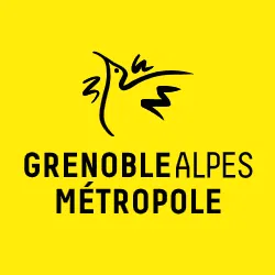 Logo officiel de Grenoble Alpes Métropole, collectivité territoriale engagée dans la transition écologique et la gestion durable des déchets
