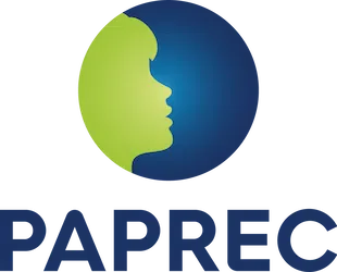 Logo officiel de Paprec, spécialiste du recyclage et de la valorisation des déchets