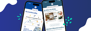 Module digital Trizzy sur smartphone pour sensibiliser à la réduction des déchets et au tri sélectif