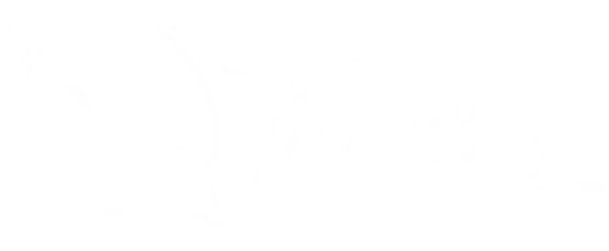 Logo blanc de Trizzy avec la mascotte stylisée et le nom écrit en lettres cursives.